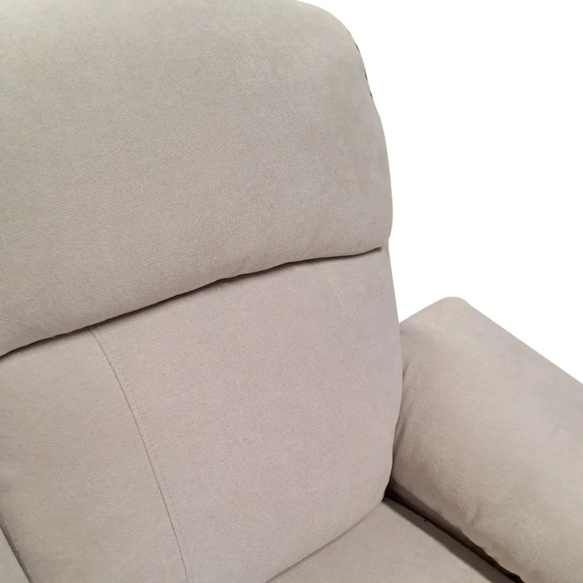 SALOTTO ULISSE CHAISE LONGUE DX CON RECLINER MANUALE TESSUTO TORTORA CHIARO: vendita online SALOTTO ULISSE CHAISE LONGUE DX CON RECLINER MANUALE TESSUTO TORTORA CHIARO in offerta