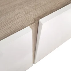 SCARPIERA 4 ANTE MOD. FRAME 140X35 H.111 CM BIANCO LUCIDO E CADIZ: vendita online SCARPIERA 4 ANTE MOD. FRAME 140X35 H.111 CM BIANCO LUCIDO E CADIZ in offerta