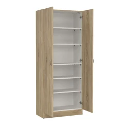 SCARPIERA/MOBILE MULTIUSO FOCUS 69,2X34,6 H 170,4 OAK: vendita online SCARPIERA/MOBILE MULTIUSO FOCUS 69,2X34,6 H 170,4 OAK in offerta