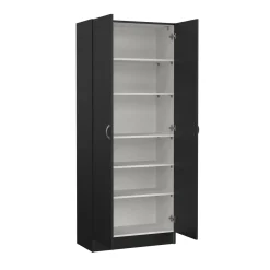 SCARPIERA/MOBILE MULTIUSO FOCUS 69,2X34,6 H 170,4 NERO OPACO: vendita online SCARPIERA/MOBILE MULTIUSO FOCUS 69,2X34,6 H 170,4 NERO OPACO in offerta
