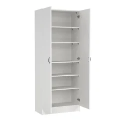 SCARPIERA/MOBILE MULTIUSO FOCUS 69,2X34,6 H 170,4 BIANCO: vendita online SCARPIERA/MOBILE MULTIUSO FOCUS 69,2X34,6 H 170,4 BIANCO in offerta