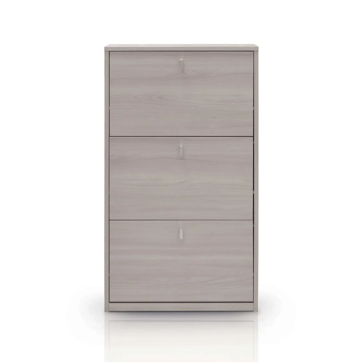 Scarpiera olmo chiaro: scarpiera olmo chiaro 3 ribalte 63x18 cm