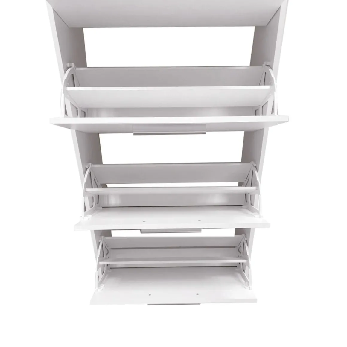 SCARPIERA 5 RIBALTE MOD. ANJA CM 69X28 H. 187 BIANCO: vendita online SCARPIERA 5 RIBALTE MOD. ANJA CM 69X28 H. 187 BIANCO in offerta