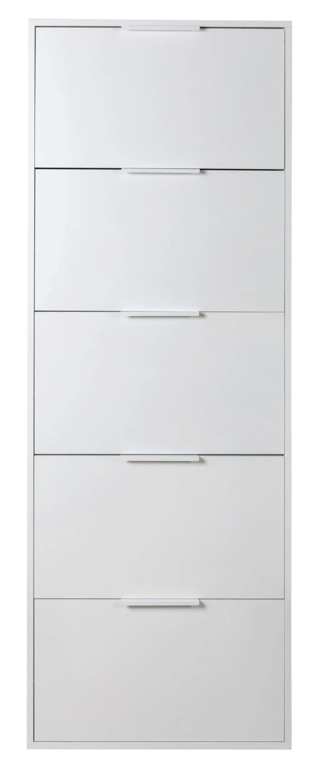 SCARPIERA 5 RIBALTE MOD. ESPRESSO CM 65X15 H.173,5 BIANCO OPACO: vendita online SCARPIERA 5 RIBALTE MOD. ESPRESSO CM 65X15 H.173,5 BIANCO OPACO in offerta