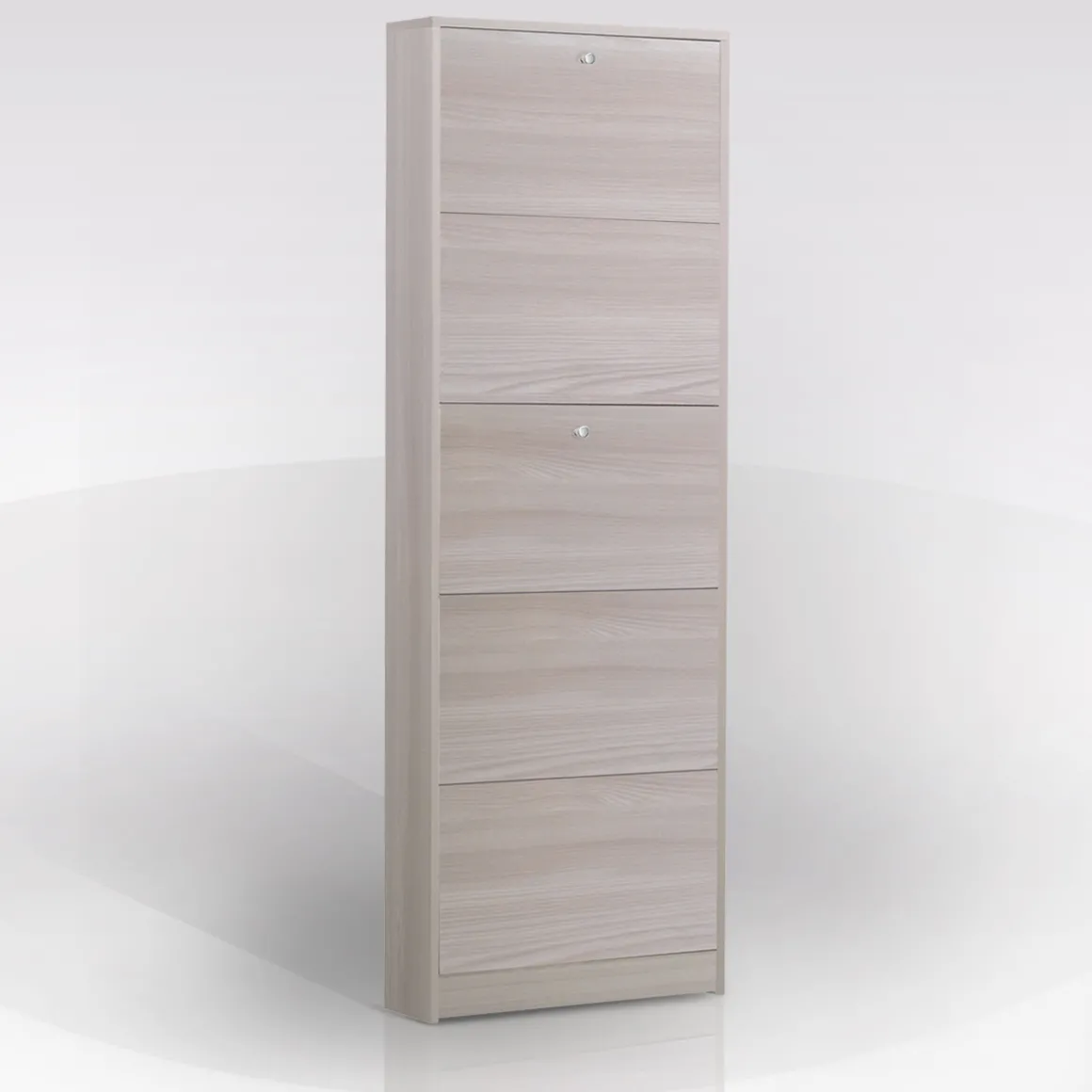 SCARPIERA 5 RIBALTE MOD. MULTIUSO CM 62X18 H. 182 OLMO : vendita online SCARPIERA 5 RIBALTE MOD. MULTIUSO CM 62X18 H. 182 OLMO in offerta