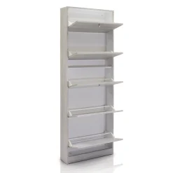 SCARPIERA 5 RIBALTE MOD. MULTIUSO CM 62X18 H. 182 OLMO : vendita online SCARPIERA 5 RIBALTE MOD. MULTIUSO CM 62X18 H. 182 OLMO in offerta