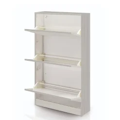 SCARPIERA 3 RIBALTE MOD. MULTIUSO CM 62X18 H. 114 EUCALIPTO: vendita online SCARPIERA 3 RIBALTE MOD. MULTIUSO CM 62X18 H. 114 EUCALIPTO in offerta