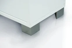 SCARPIERA 4 RIBALTE MOD. QUADRANTE CM 70X29 H.154 BIANCO FIAMMATO: vendita online SCARPIERA 4 RIBALTE MOD. QUADRANTE CM 70X29 H.154 BIANCO FIAMMATO in offerta