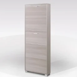 SCARPIERA 5 RIBALTE MOD. QUADRANTE CM 70X18 H.190 OLMO : vendita online SCARPIERA 5 RIBALTE MOD. QUADRANTE CM 70X18 H.190 OLMO in offerta