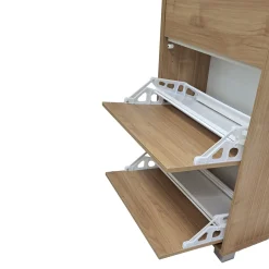 SCARPIERA 5 RIBALTE MOD. QUADRANTE 70X29 H. 190 NOCE STELVIO: vendita online SCARPIERA 5 RIBALTE MOD. QUADRANTE 70X29 H. 190 NOCE STELVIO in offerta