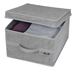 SCATOLA GUARDAROBA LINEA STONE IN PP+CARDBOARD 38X50X24CM: vendita online SCATOLA GUARDAROBA LINEA STONE IN PP+CARDBOARD 38X50X24CM in offerta