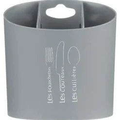 SCOLAPOSATE IN PLASTICA GRIGIO 13X10 H. 14CM