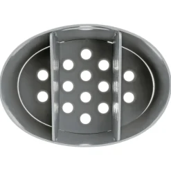 SCOLAPOSATE IN PLASTICA GRIGIO 13X10 H. 14CM
