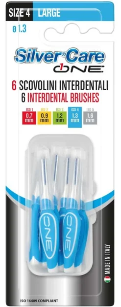 SCOVOLINO INTERDENTALE LARGE SILVER CARE ONE: vendita online SCOVOLINO INTERDENTALE LARGE SILVER CARE ONE in offerta