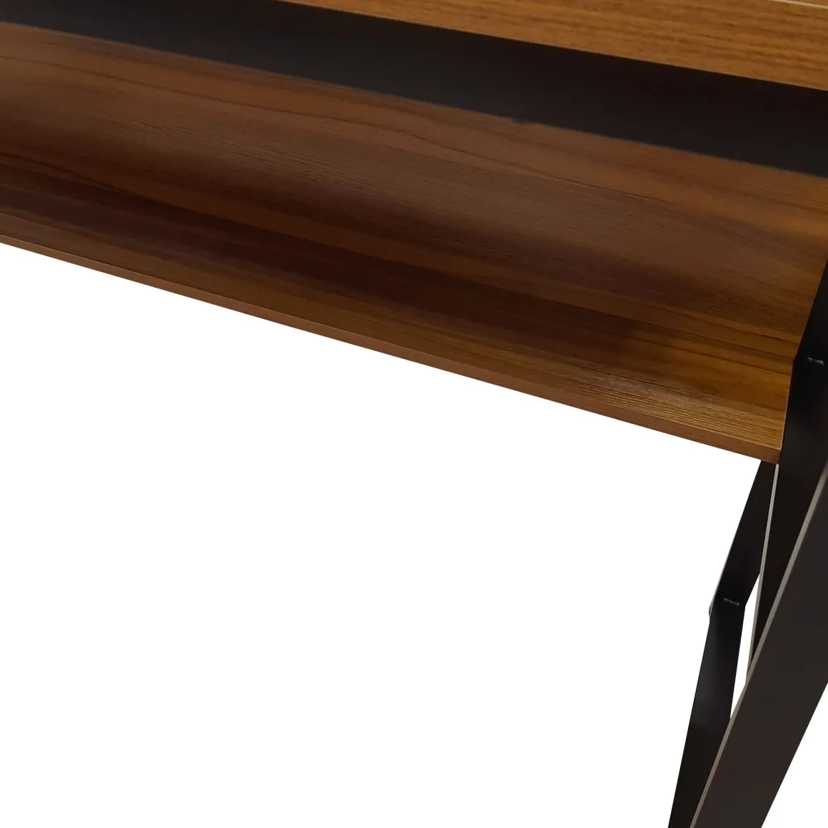 SCRIVANIA CM 138 OLD OAK E METALLO NERO: vendita online SCRIVANIA CM 138 OLD OAK E METALLO NERO in offerta