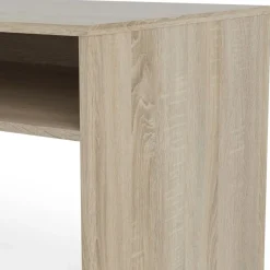 Scrivania con libreria rovere: scrivania FUNCTION con libreria
