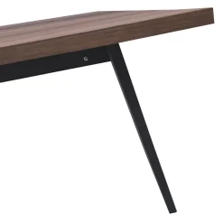 SCRIVANIA DA VINCI CM 180 NERO E NOCE BRERA: vendita online SCRIVANIA DA VINCI CM 180 NERO E NOCE BRERA in offerta