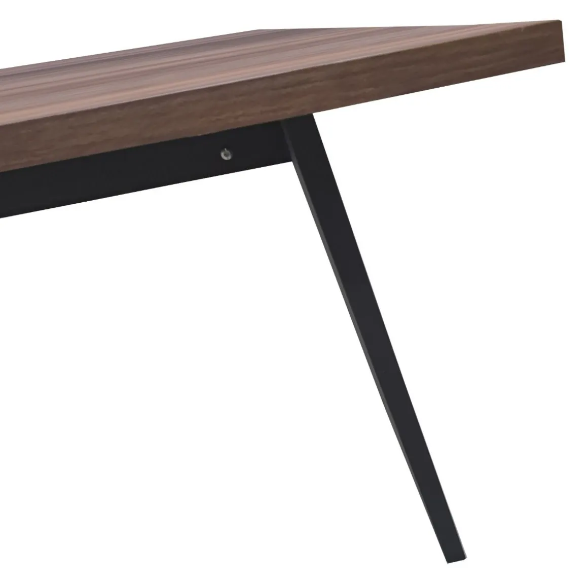 SCRIVANIA DA VINCI CM 180 NERO E NOCE BRERA: vendita online SCRIVANIA DA VINCI CM 180 NERO E NOCE BRERA in offerta