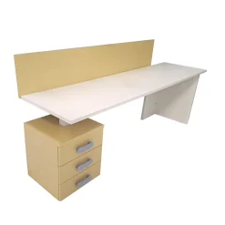 SCRIVANIA MOD. CABRIO CM 218 ROVERE PANNA E FRESIA: vendita online SCRIVANIA MOD. CABRIO CM 218 ROVERE PANNA E FRESIA in offerta