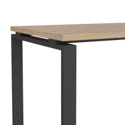 SCRIVANIA SIGN CM 120X60 H. 75.6 JACKSON HICHORY E ANTRACITE: vendita online SCRIVANIA SIGN CM 120X60 H. 75.6 JACKSON HICHORY E ANTRACITE in offerta