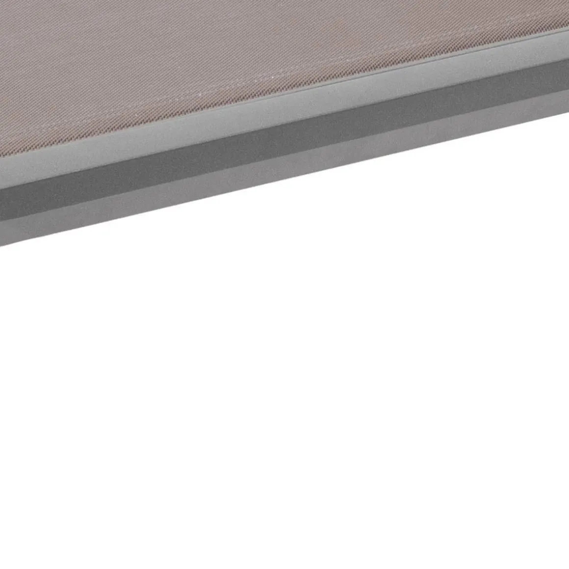 Sdraio in tela beige marrone: modello Milenio