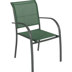 Sedia con Braccioli verde oliva: sedia da giardino a prezzi bassi