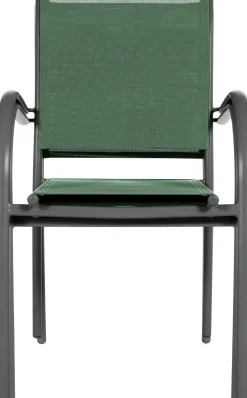 Sedia con Braccioli verde oliva: sedia da giardino a prezzi bassi
