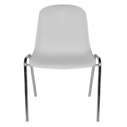 sedia elena in plastica grigio chiaro ELENA2