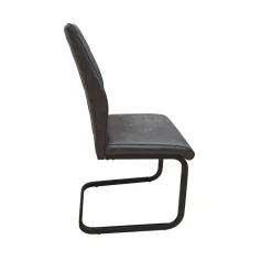 SEDIA MOD. ALYSSA METALLO NERO E TESSUTO VINTAGE GRIGIO: vendita online SEDIA MOD. ALYSSA METALLO NERO E TESSUTO VINTAGE GRIGIO in offerta
