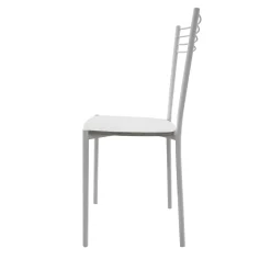 SEDIA MOD. LUNA IN METALLO BIANCO E FONDELLO IN LEGNO BIANCO LARICE : vendita online SEDIA MOD. LUNA IN METALLO BIANCO E FONDELLO IN LEGNO BIANCO LARICE in offerta