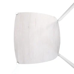 SEDIA MOD. LUNA METALLO BIANCO E FONDELLO IN LEGNO QUERCIA BIANCO: vendita online SEDIA MOD. LUNA METALLO BIANCO E FONDELLO IN LEGNO QUERCIA BIANCO in offerta