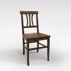 SEDIA MOD. SILVIA IN LEGNO TUTTO NOCE CON FONDELLO IN LEGNO: vendita online SEDIA MOD. SILVIA IN LEGNO TUTTO NOCE CON FONDELLO IN LEGNO in offerta