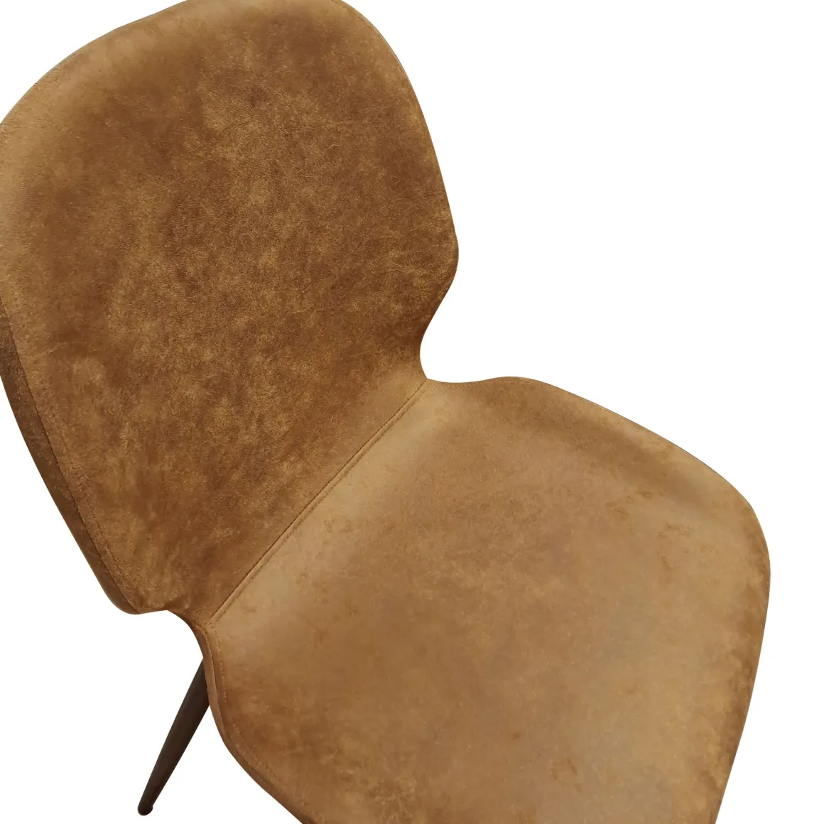 SEDIA MOD. VANNA IN METALLO NERO E TESSUTO VINTAGE CUOIO: vendita online SEDIA MOD. VANNA IN METALLO NERO E TESSUTO VINTAGE CUOIO in offerta