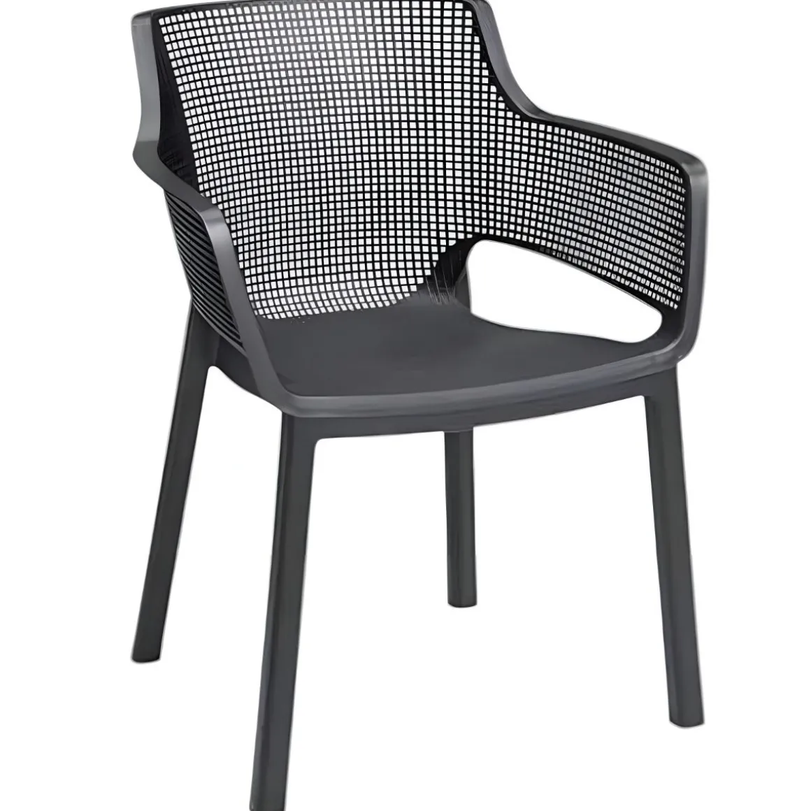 Sedia per giardino grafite 79cm: modello elisa