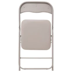SEDIA PIEGHEVOLE IN ECOPELLE BEIGE: vendita online SEDIA PIEGHEVOLE IN ECOPELLE BEIGE in offerta