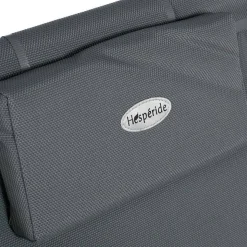 Sedia Sdraio pieghevole in alluminio con seduta in textilene Grigio: serie Honolulu