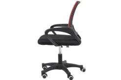 SEDIA UFFICIO PROVIDENCE ROSSA E NERA: vendita online SEDIA UFFICIO PROVIDENCE ROSSA E NERA in offerta
