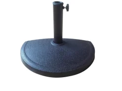 Semi base per ombrellone in resina: semibase ombrellone nero