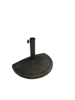 Semi base per ombrellone in resina: semibase ombrellone nero