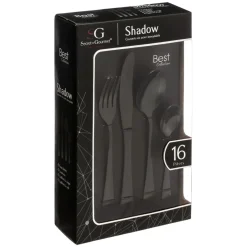 SERVIZIO COMPLETO DA 16 POSATE LINEA SHADOW