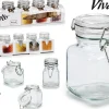 SET 5 BARATTOLI CHIUSURA ERMETICA 90ML