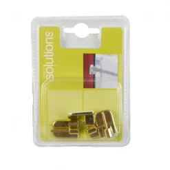 SET 4 GANCI ADESIVI PER TENDA COLOR ORO : vendita online SET 4 GANCI ADESIVI PER TENDA COLOR ORO in offerta