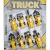 SET 8 MEZZI DA LAVORO TRUCK 22X29.5CM: vendita online SET 8 MEZZI DA LAVORO TRUCK 22X29.5CM in offerta