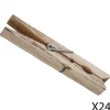 SET 24 MOLLETTE IN LEGNO: vendita online SET 24 MOLLETTE IN LEGNO in offerta