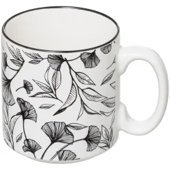 SET 4 TAZZE RACK FLORAL CON SUPPORTO