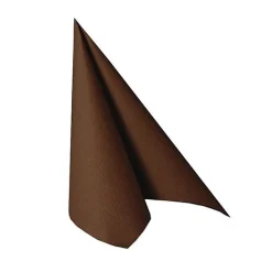 SET 20 TOVAGLIOLI ROYAL 25X25CM MARRONE: vendita online SET 20 TOVAGLIOLI ROYAL 25X25CM MARRONE in offerta