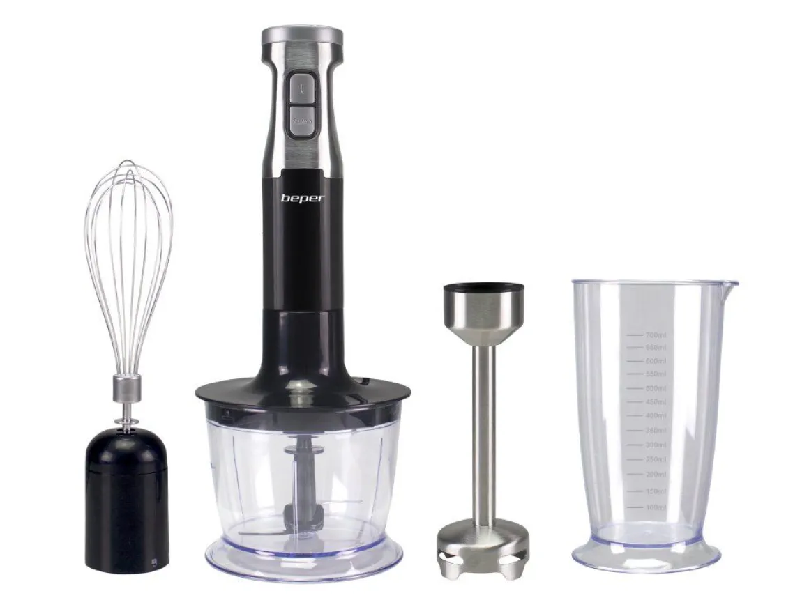 SET FRULLATORE A IMMERSIONE 4 IN 1 600W DIAM. 14.8 H. 36