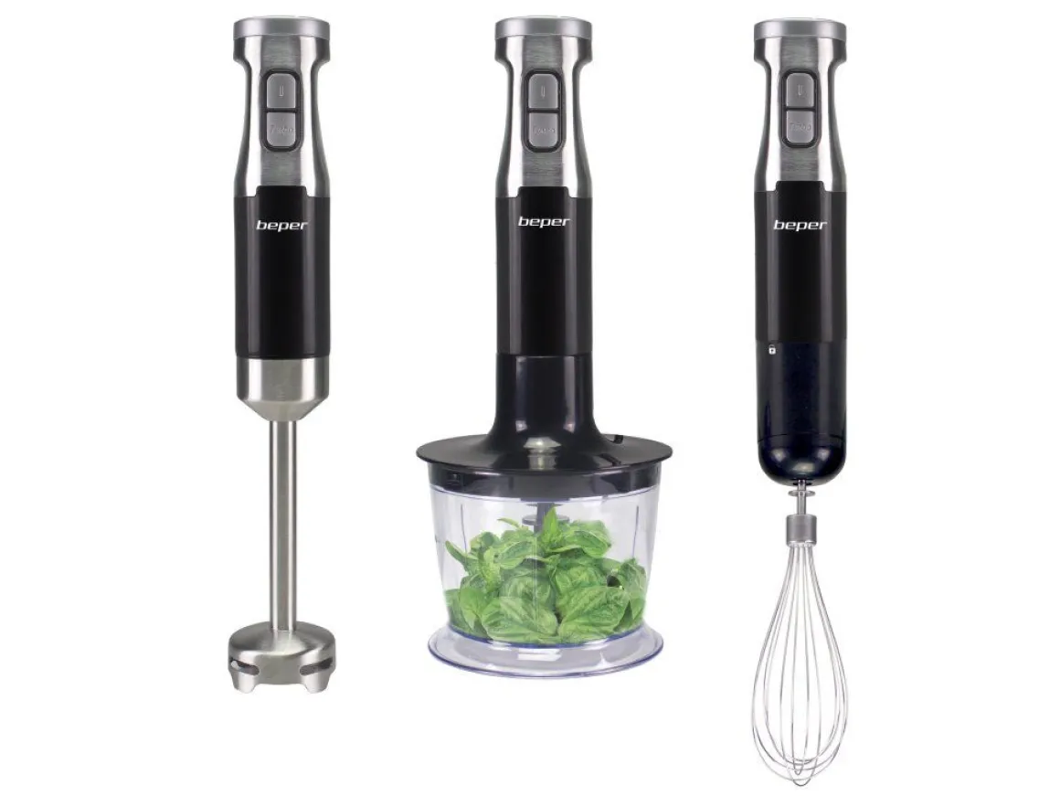 SET FRULLATORE A IMMERSIONE 4 IN 1 600W DIAM. 14.8 H. 36