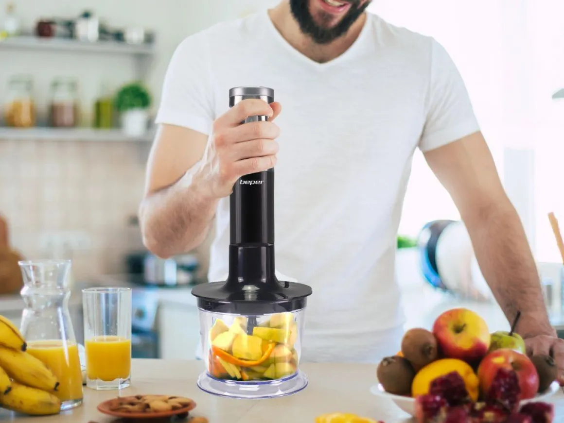 SET FRULLATORE A IMMERSIONE 4 IN 1 600W DIAM. 14.8 H. 36