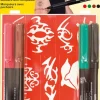 Set Marker per Tattoo: Tatuaggi Rimovibili per Bambini